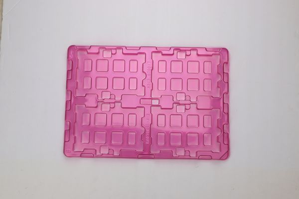 粉色電子吸塑托盤 粉色電子吸塑托盤